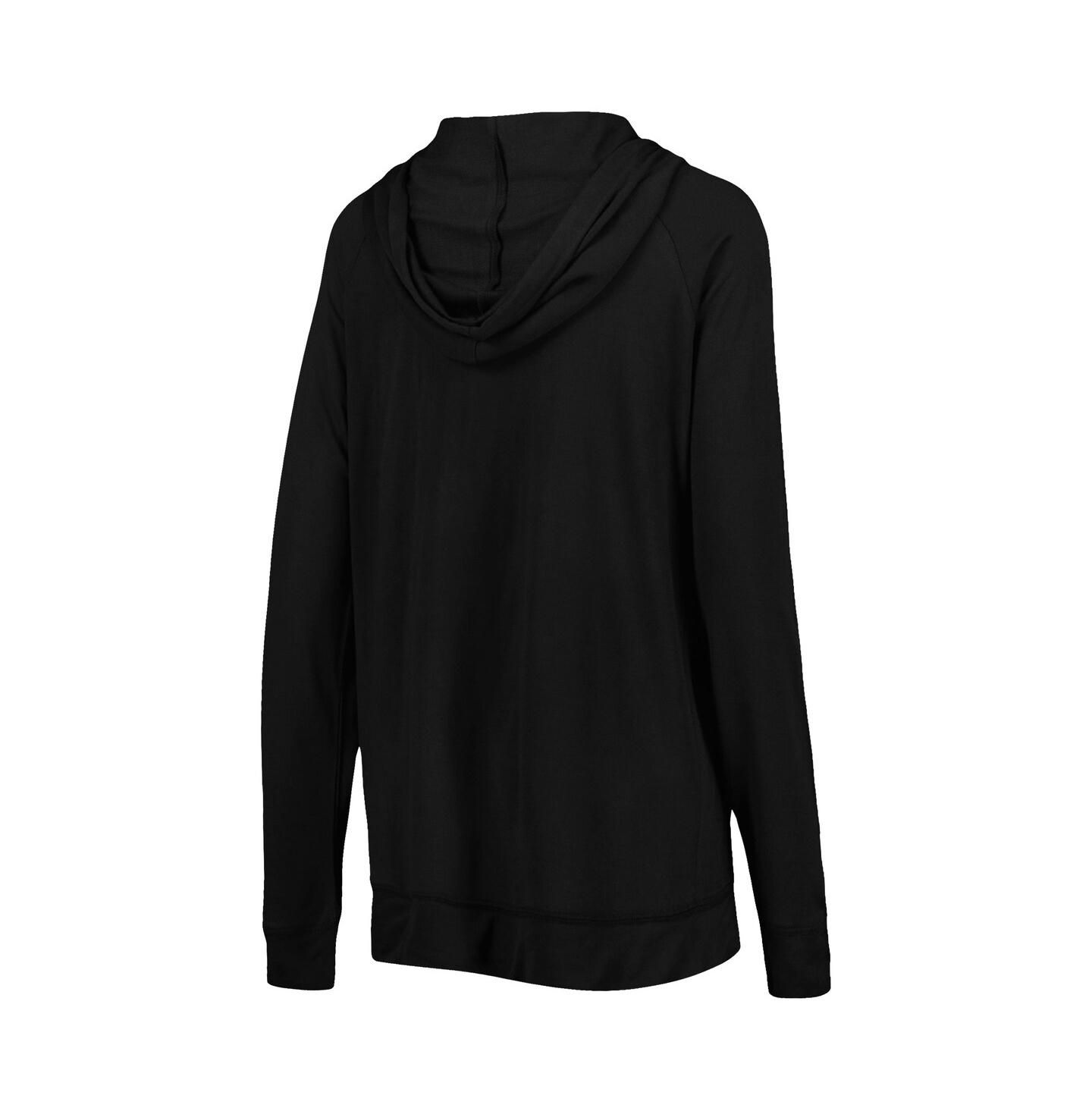 Женское худи Touch Black San Francisco Giants Pre-Game Raglan Pullover — фото 2