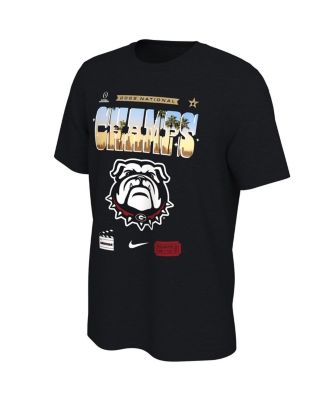 Men's Black Georgia Bulldogs College Football Playoff 2022 National Champions Local T-shirt