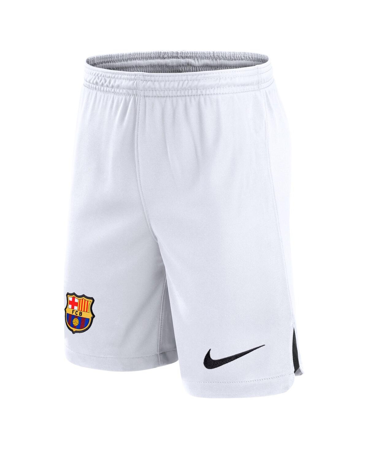 Shop Nike Men's  Gray Barcelona Third Performance Stadium Shorts