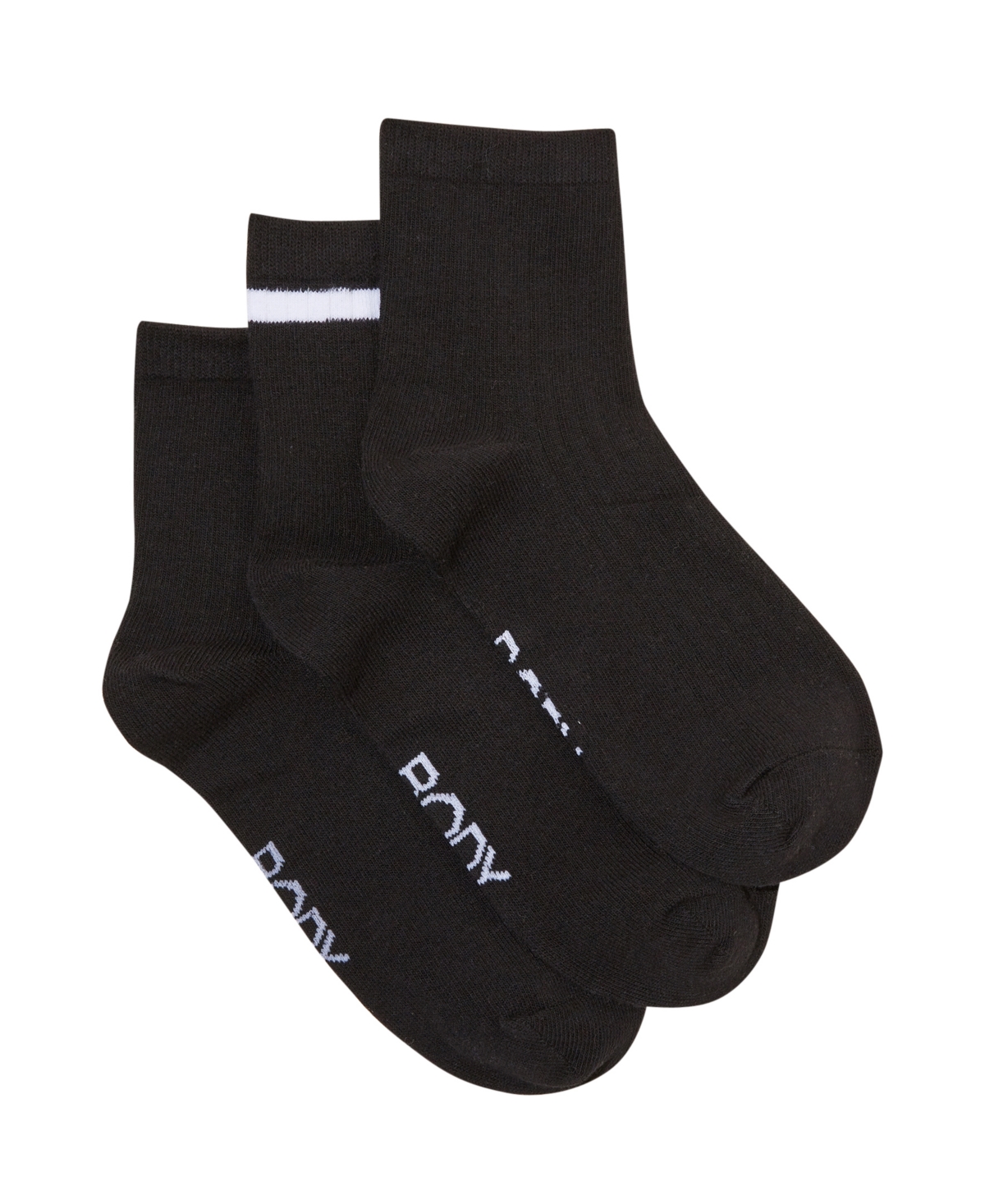 Cotton On Body Midi Crew Socks, Pack Of 3 In Black