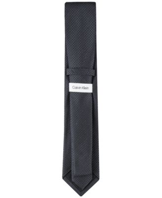 Men's Steel Micro-Dot Solid Tie