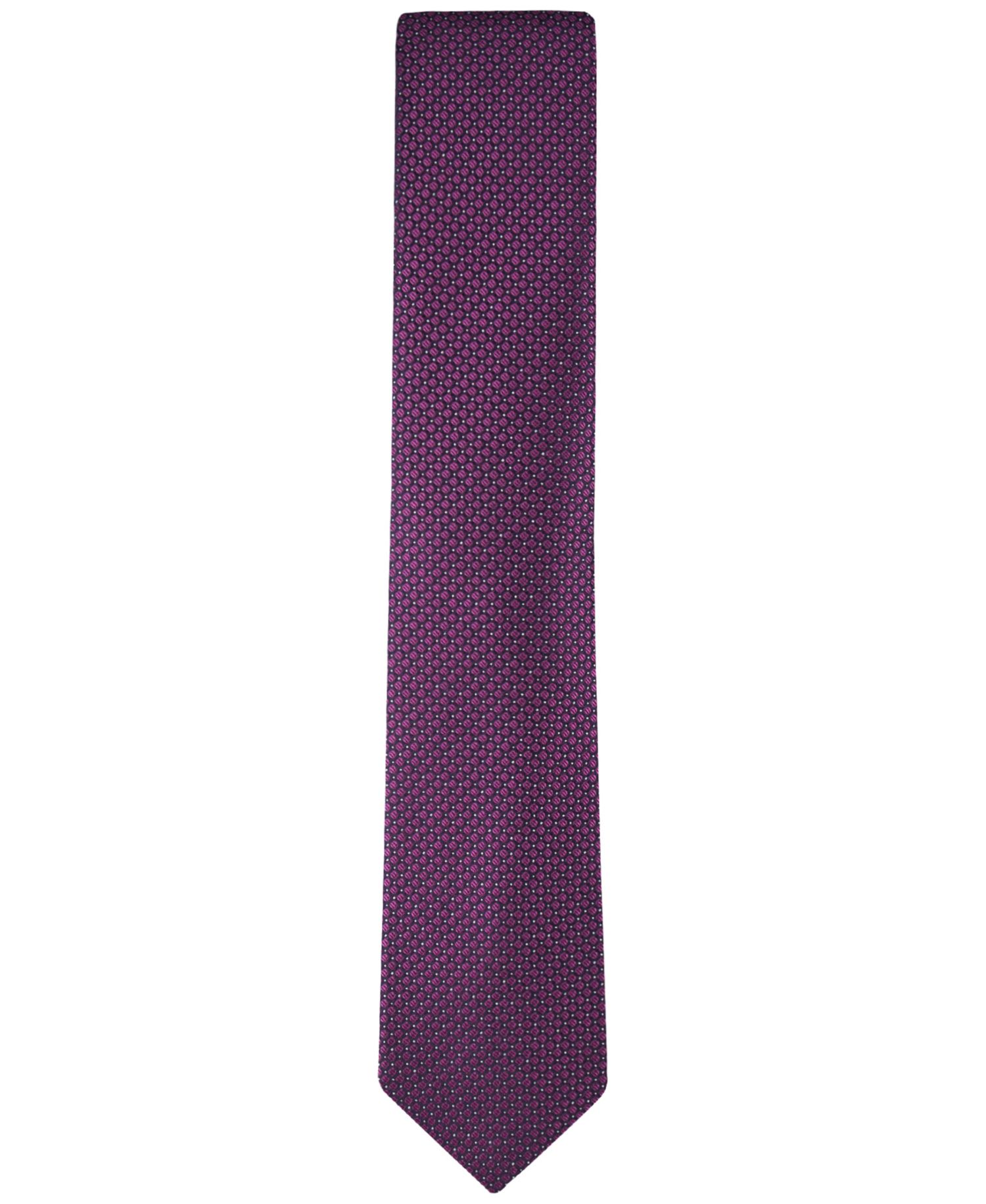 Men's Steel Micro-Dot Solid Tie