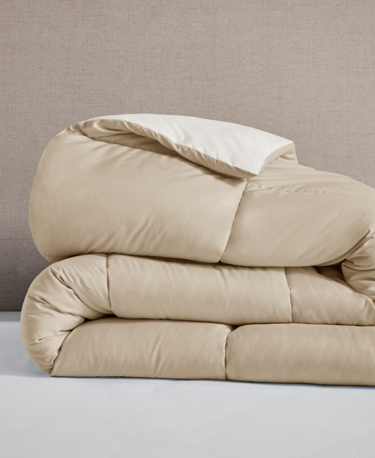 Home Design Lightweight Reversible Down Alternative Microfiber Comforter, Twin/Xl Exclusively at Macy's
