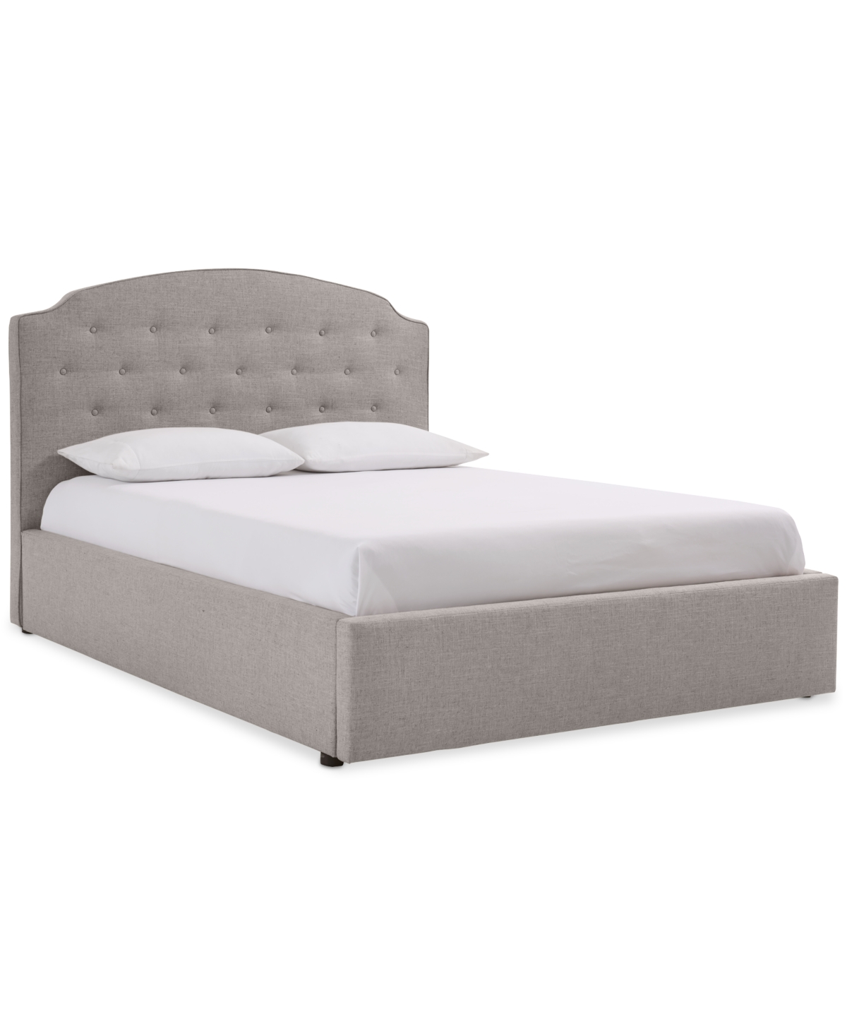 Furniture Aminah California King Upholstered Storage Bed In Praline