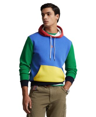 Polo Ralph Lauren - Men's Color-Blocked Double-Knit Hoodie