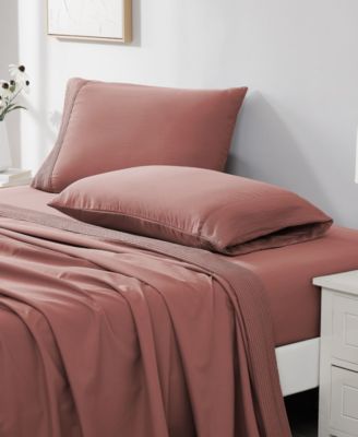 Classy Pleated 21" Extra deep, Pocket Sheet Set, King