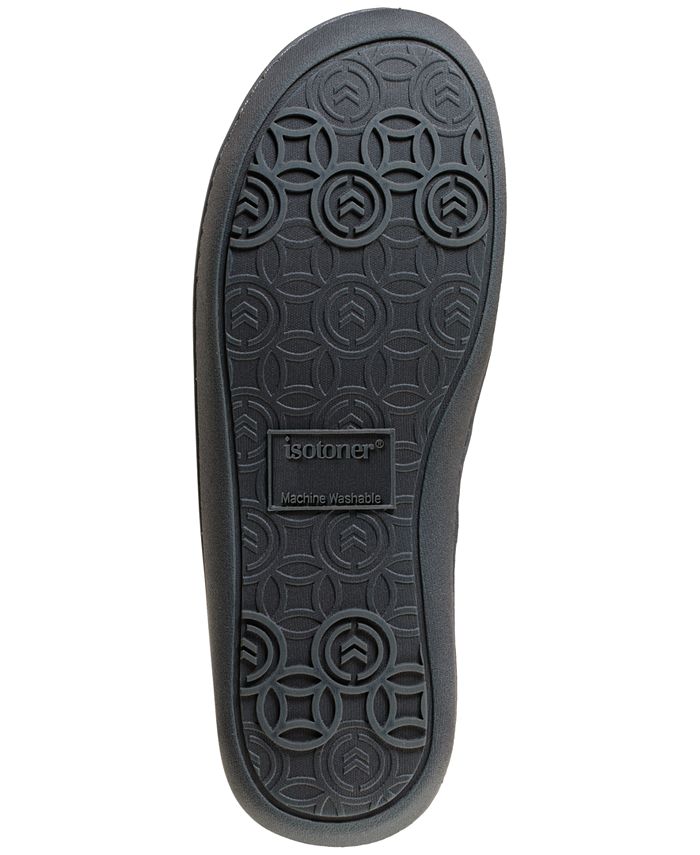 Isotoner Signature Women's Quilted Memory Foam Microterry and Satin