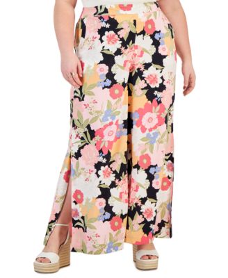 Jessica Simpson - Women's Shaye Pull-On Wide-Leg Pants