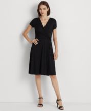 Ralph lauren black dress macys sales