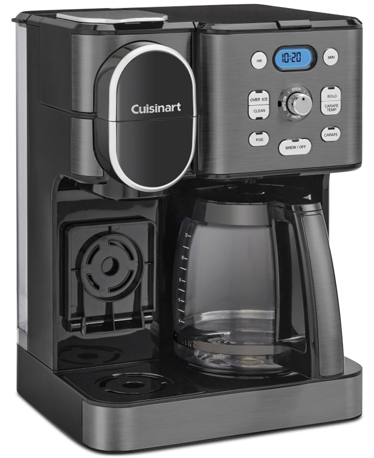 Cuisinart Coffee Center 2-in-1 12-cup Drip Coffeemaker In Black