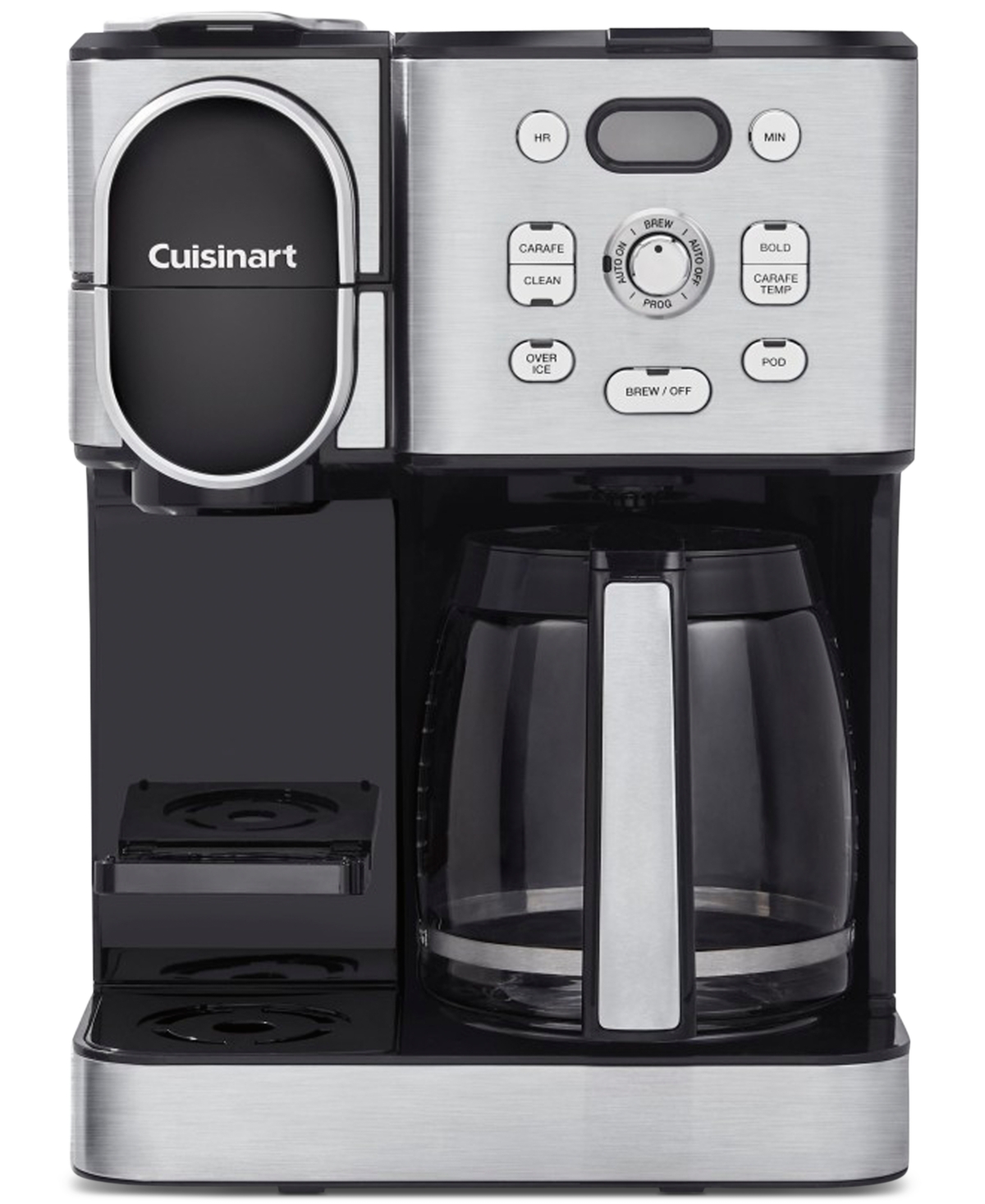 Cuisinart Coffee Center 2-in-1 12-cup Drip Coffeemaker In Stainless