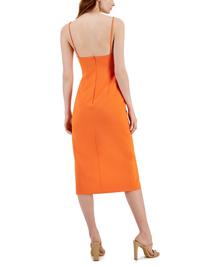 HUGO Women's Cutout Strappy Midi Dress - Macy's