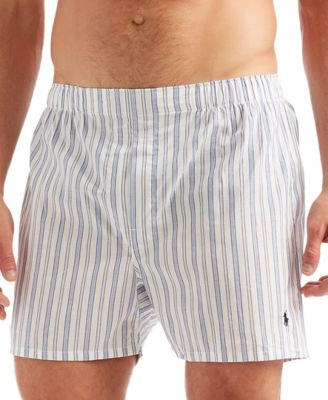 Polo Ralph Lauren Men's 5-Pack Woven Boxers - Macy's