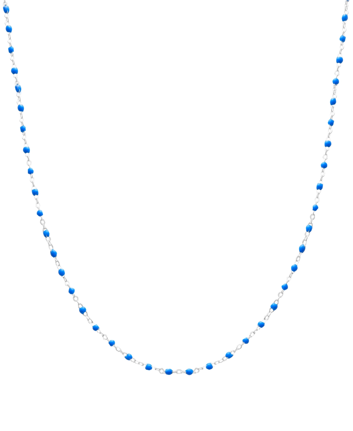 Giani Bernini Enamel Bead Collar Necklace, 16