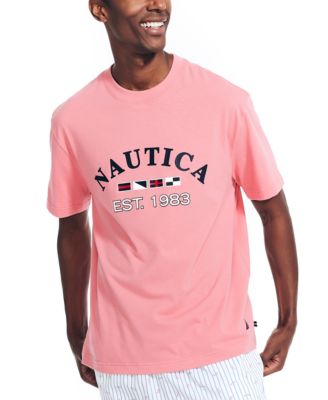 Nautica - Men's Relaxed-Fit Logo Graphic Sleep T-Shirt