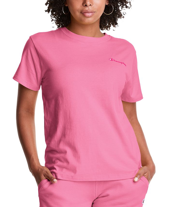 Champion Women's Classic Logo T-Shirt & Reviews - Activewear - Women ...