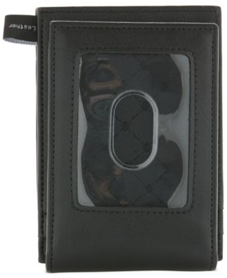 Men's Magnetic Leather Card Case