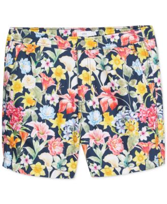 Onia - Men's Calder Watercolor Flowers Print 6" Swim Trunks