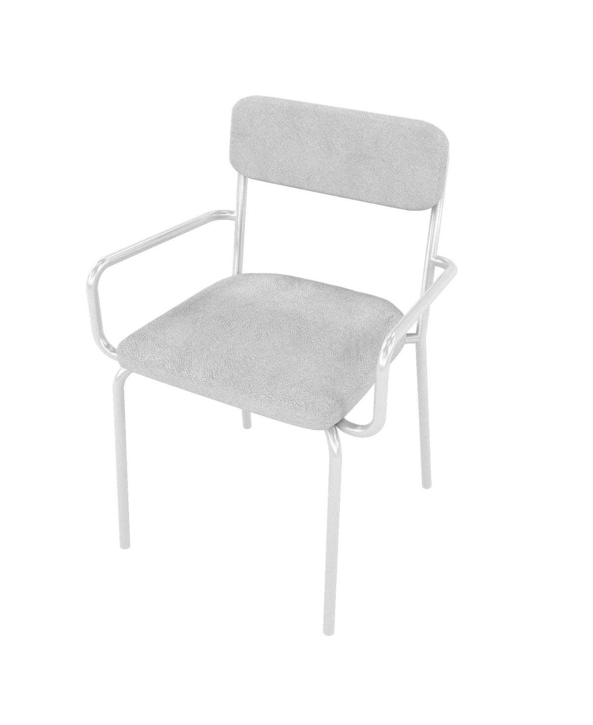 Manhattan Comfort Whythe Dining Chair In White