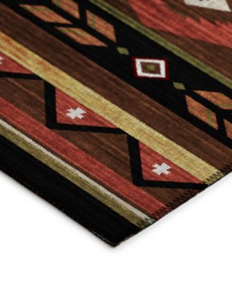 Phoenix Washable PH3 1'8" x 2'6" Area Rug