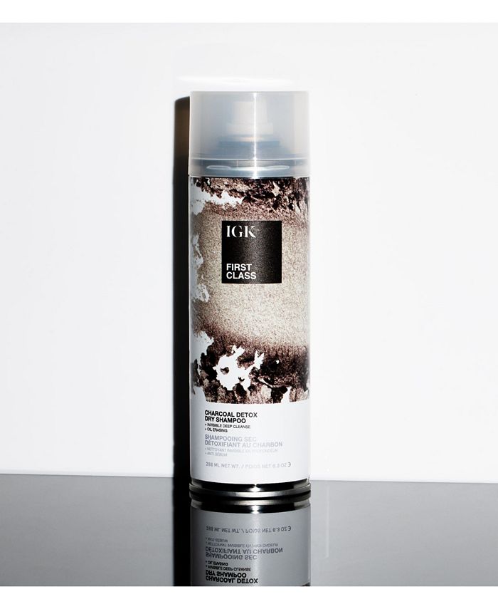IGK Hair First Class Charcoal Detox Dry Shampoo, 6.3 oz. Macy's