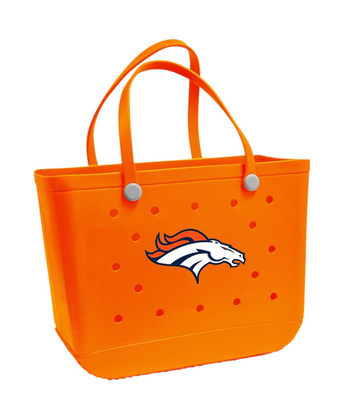 Logo Brands Women's Denver Broncos Venture Tote In Orange
