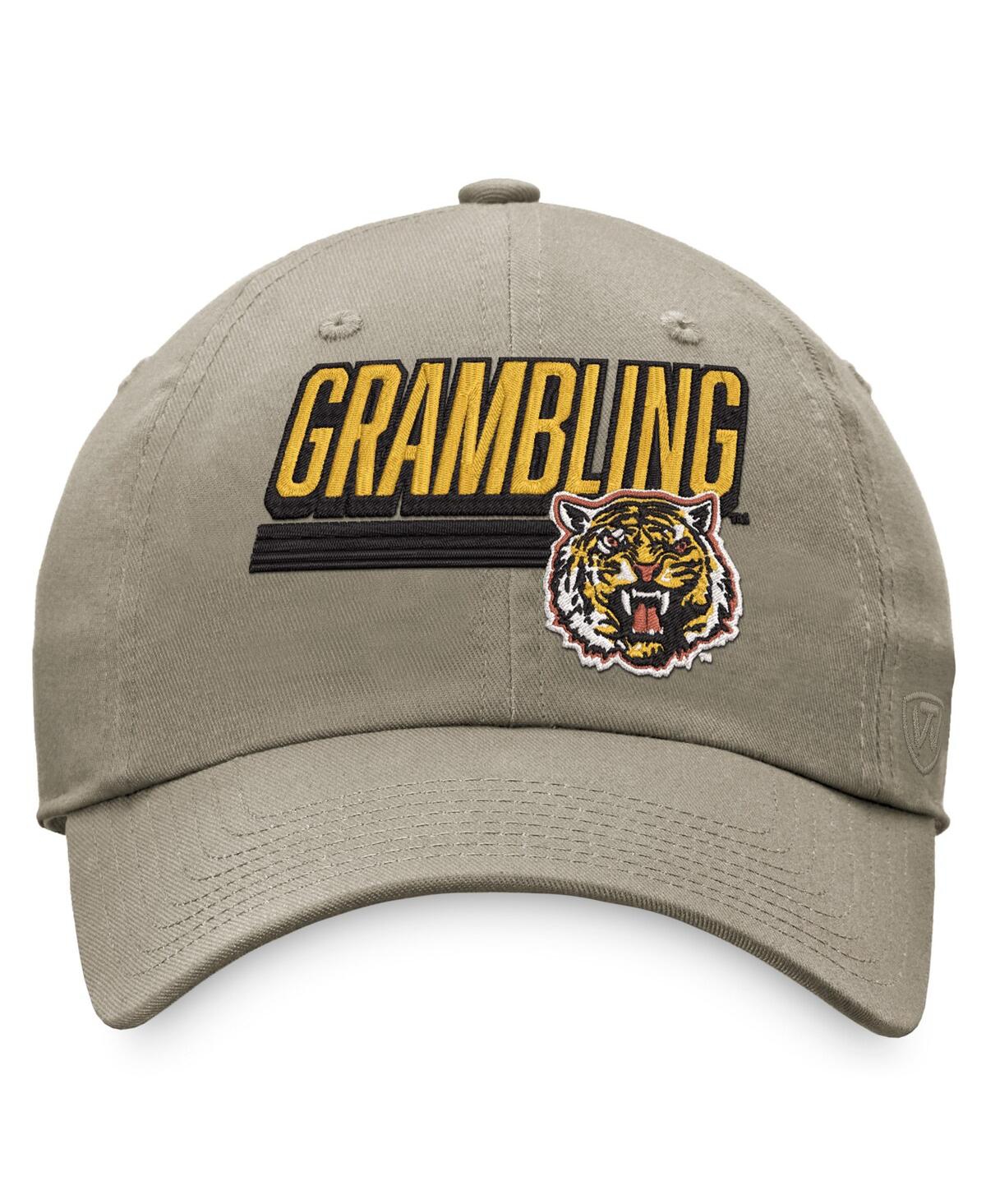 Top Of The World Khaki Grambling Tigers Slice Adjustable Hat In Khaki