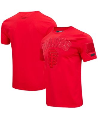 Men's San Francisco Giants Classic Triple Red T-shirt