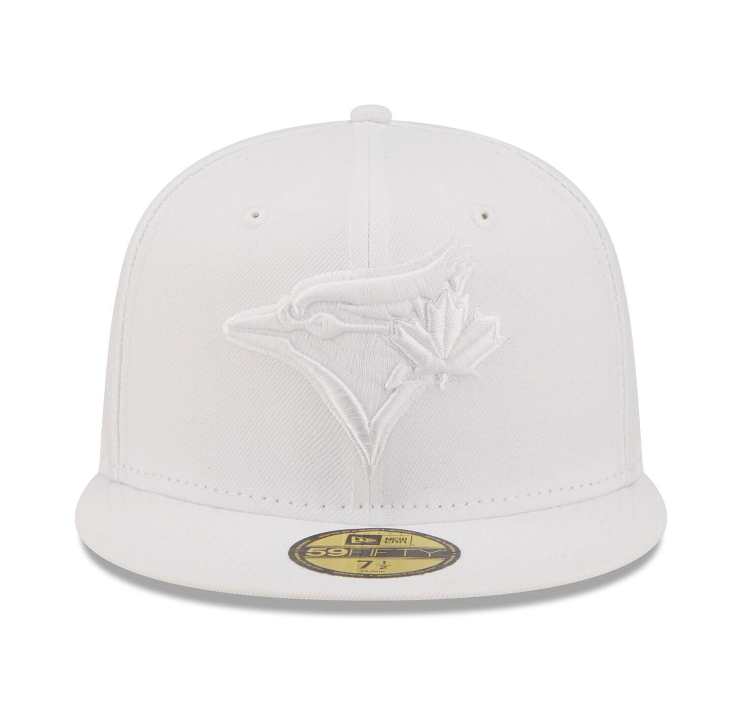 Men's Toronto Blue Jays White on White 59FIFTY Fitted Hat