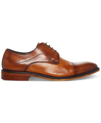 Men's Zane Tonal & Textured Leather Mid Oxford Dress Shoe