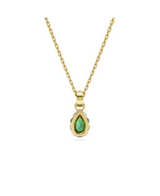 Crystal Pear Cut Stilla Pendant Necklace