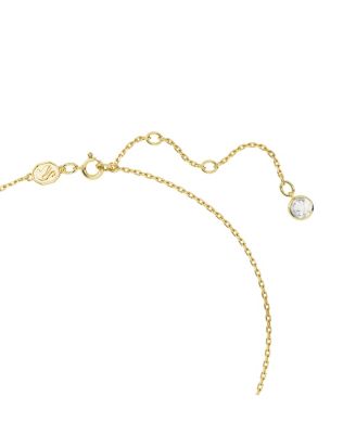 Crystal Pear Cut Stilla Pendant Necklace