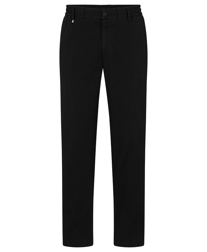 Hugo Boss Men's SlimFit StretchCotton Gabardine Trousers Macy's