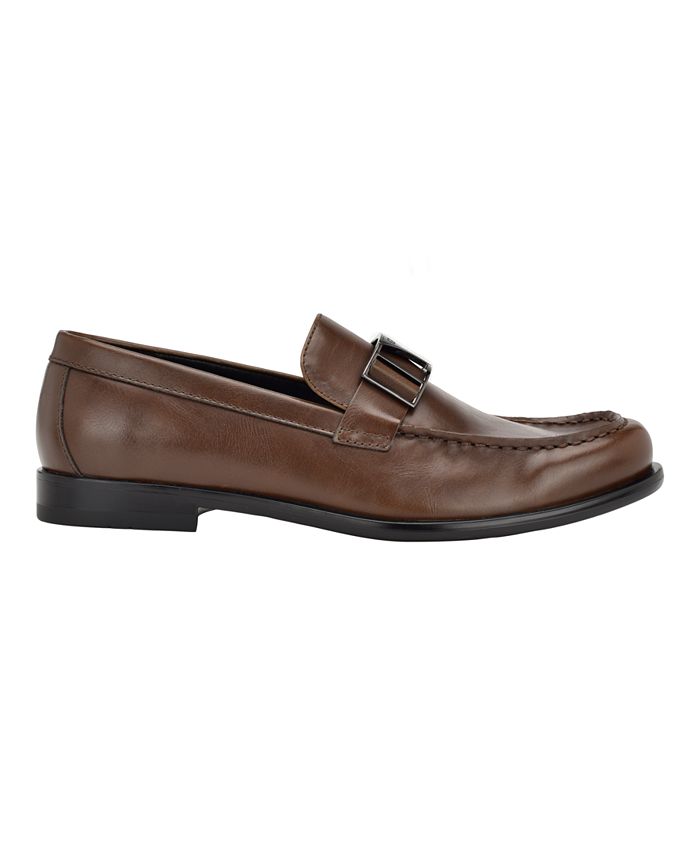 GUESS Men's Chandi Moc Toe Slip On Driving Loafers - Macy's
