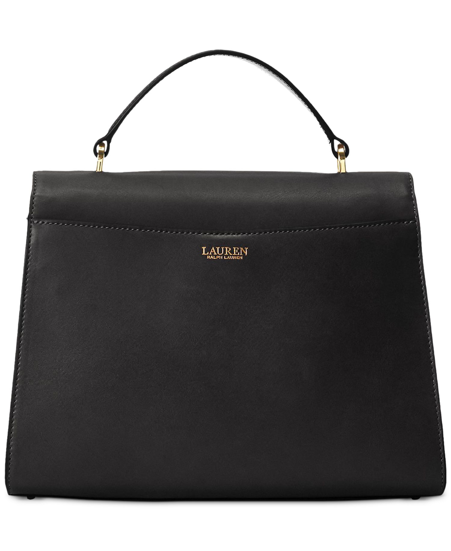 Farrah Leather Medium Top-Handle Satchel Bag
