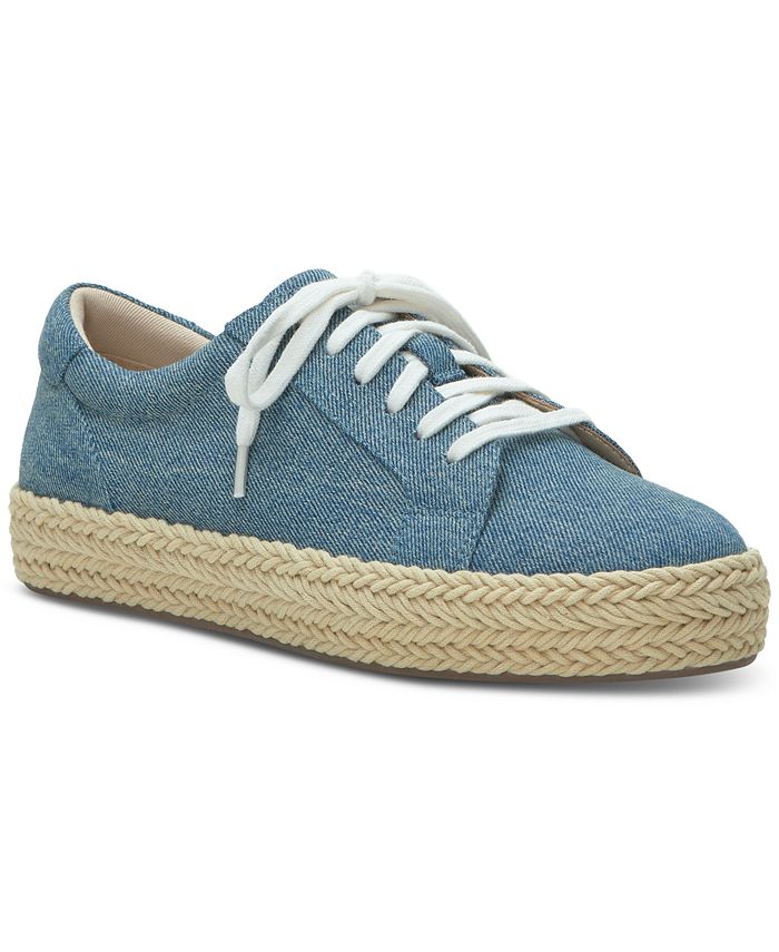 Lucky Brand Women's Coilin Lace-Up Low-Top Sneakers - Macy's