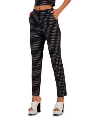 GUESS - Women's Straight-Leg Zoe Pants