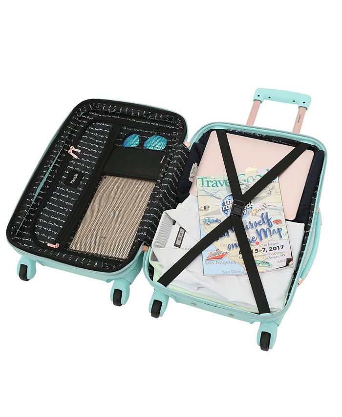 kensie 20" Expandable Rolling CarryOn Luggage Macy's
