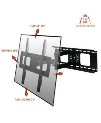 Full Motion Wall Mount for 32-70 Inch Displays