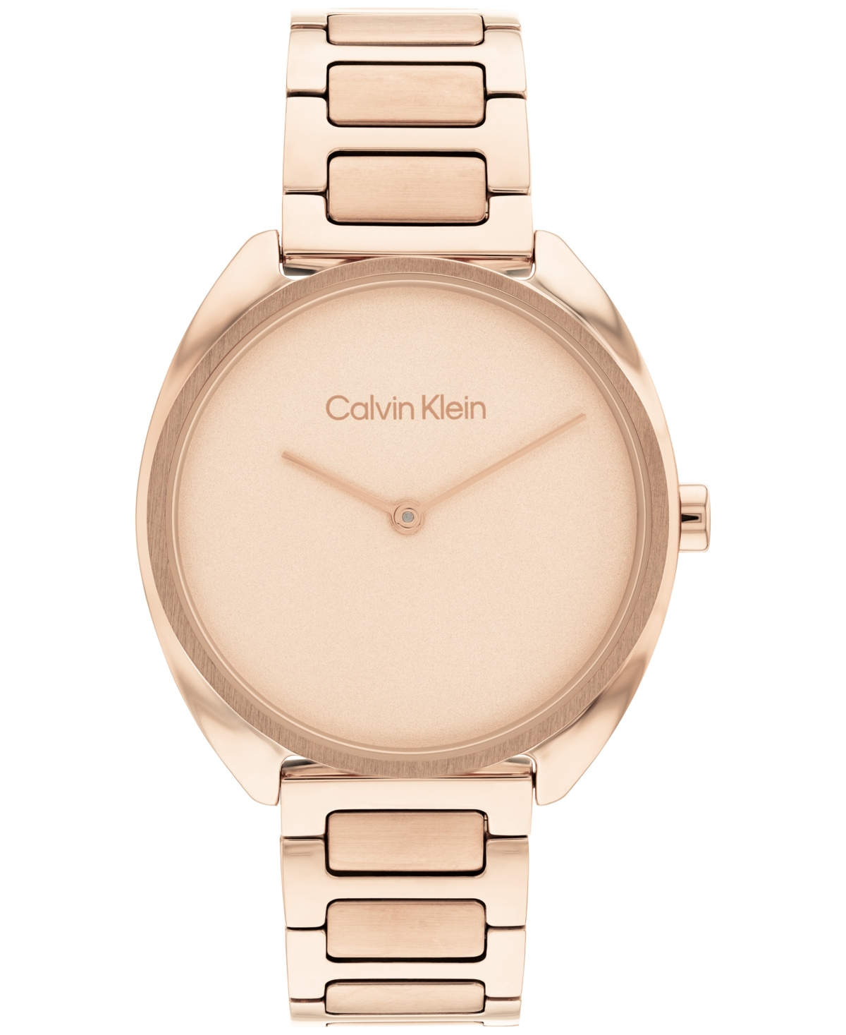 Calvin Klein Women's Carnation Gold-tone Stainless Steel Bracelet Watch 34mm