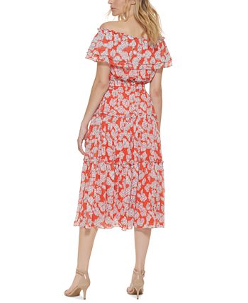 Tommy hilfiger outlet off shoulder dress