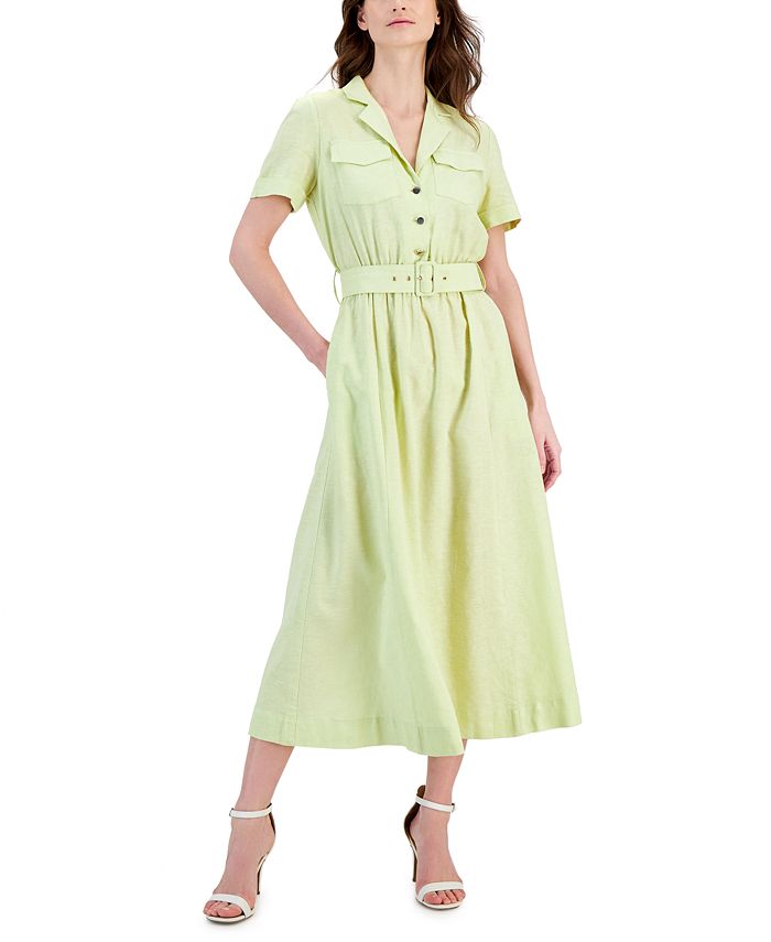 Anne klein 2025 green dress
