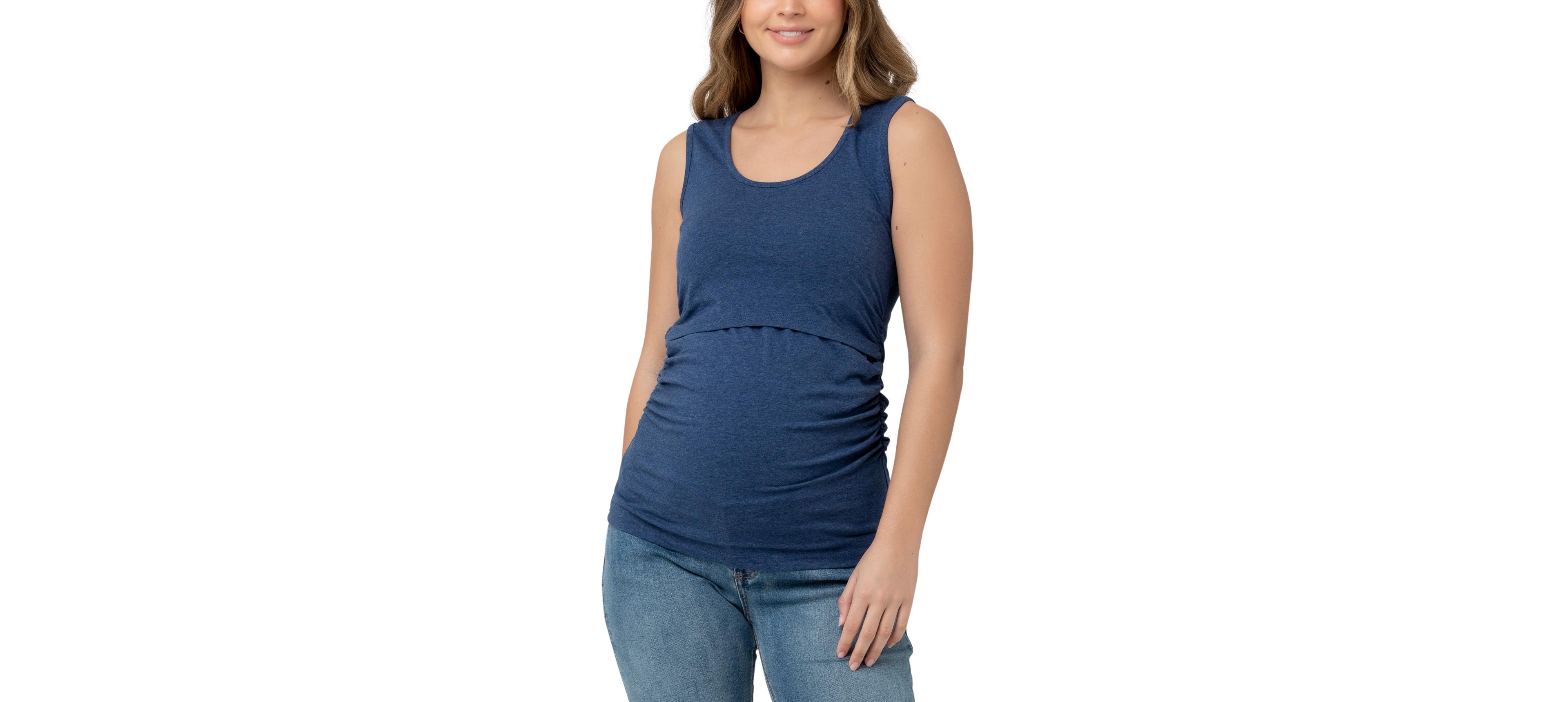 Maternity Organic Nursing Up Down Tank