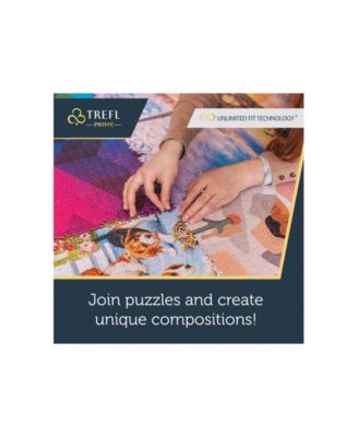 Trefl Prime UFT Puzzle: Botanic Vibes – 1500 Teile, Extra Dick, Unregelmäßige Formen, Fertig 85x58 Cm, Bio-Karton