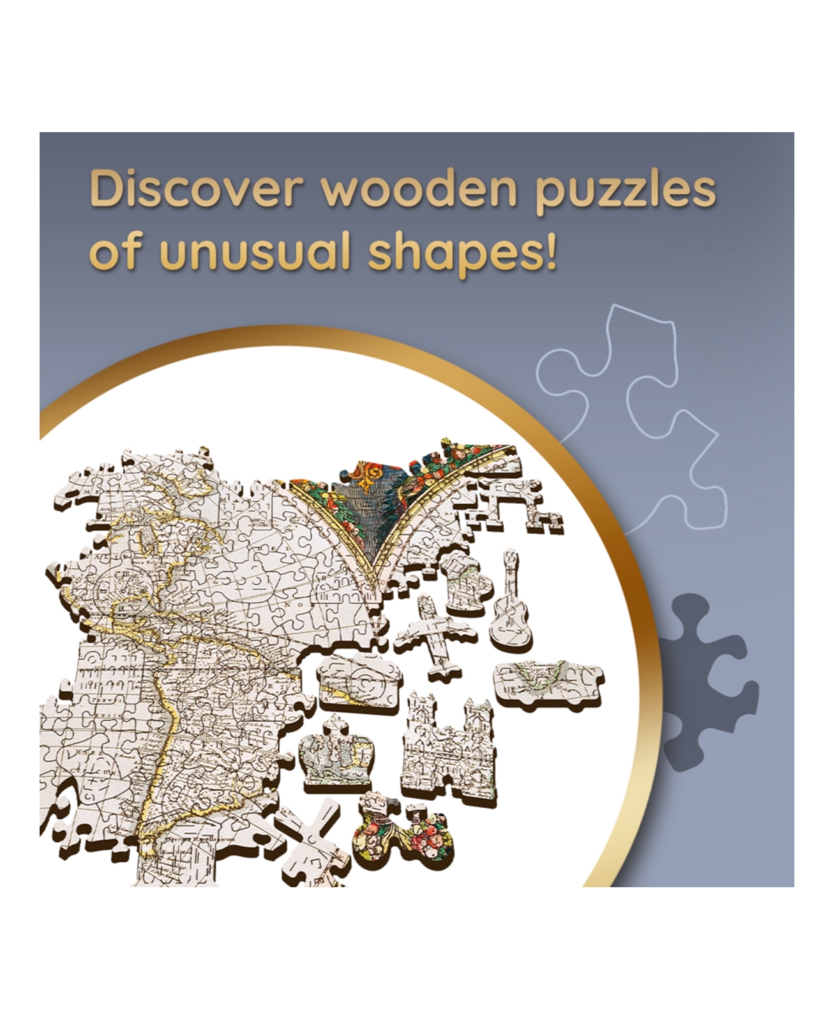 Shop Trefl Wood Craft 1000 Piece Wooden Puzzle In Multi
