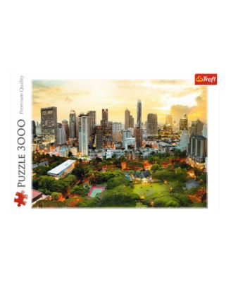 Red 3000 Piece Puzzle - Sunset in Bangkok