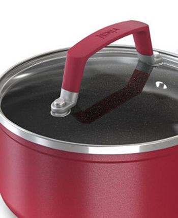 Ninja Foodi NeverStick Vivid Oven Safe 8 Piece Pots & Pans Cookware Set,  Crimson, 1 Piece - Pay Less Super Markets