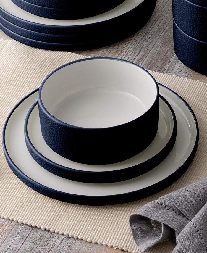 Noritake Colortex Stone 12Pc. Dinnerware Set, Service for 4 Macy's