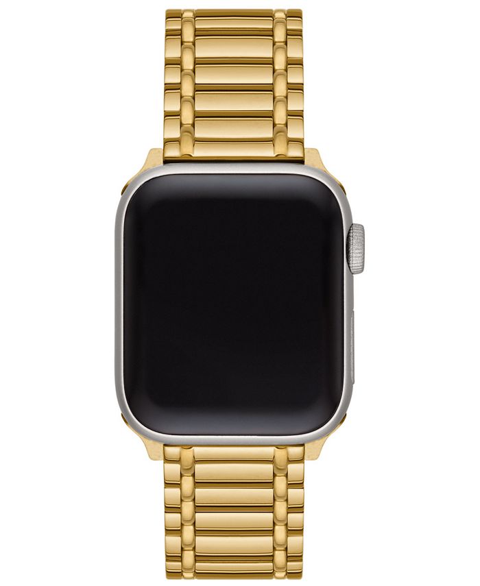 Tory Burch Women's The Miller Gold-Tone Stainless Steel Link Bracelet For Apple  Watch® 38mm/40mm/41mm & Reviews - All Watches - Jewelry & Watches - Macy's