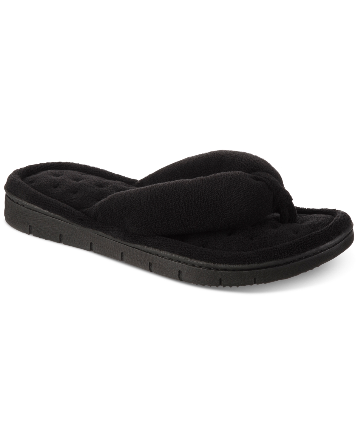 Isotoner Signature Women's Microterry Aster Thong Slippers